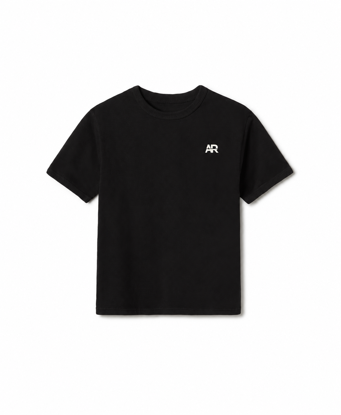 Essential Slim Tee in jet black