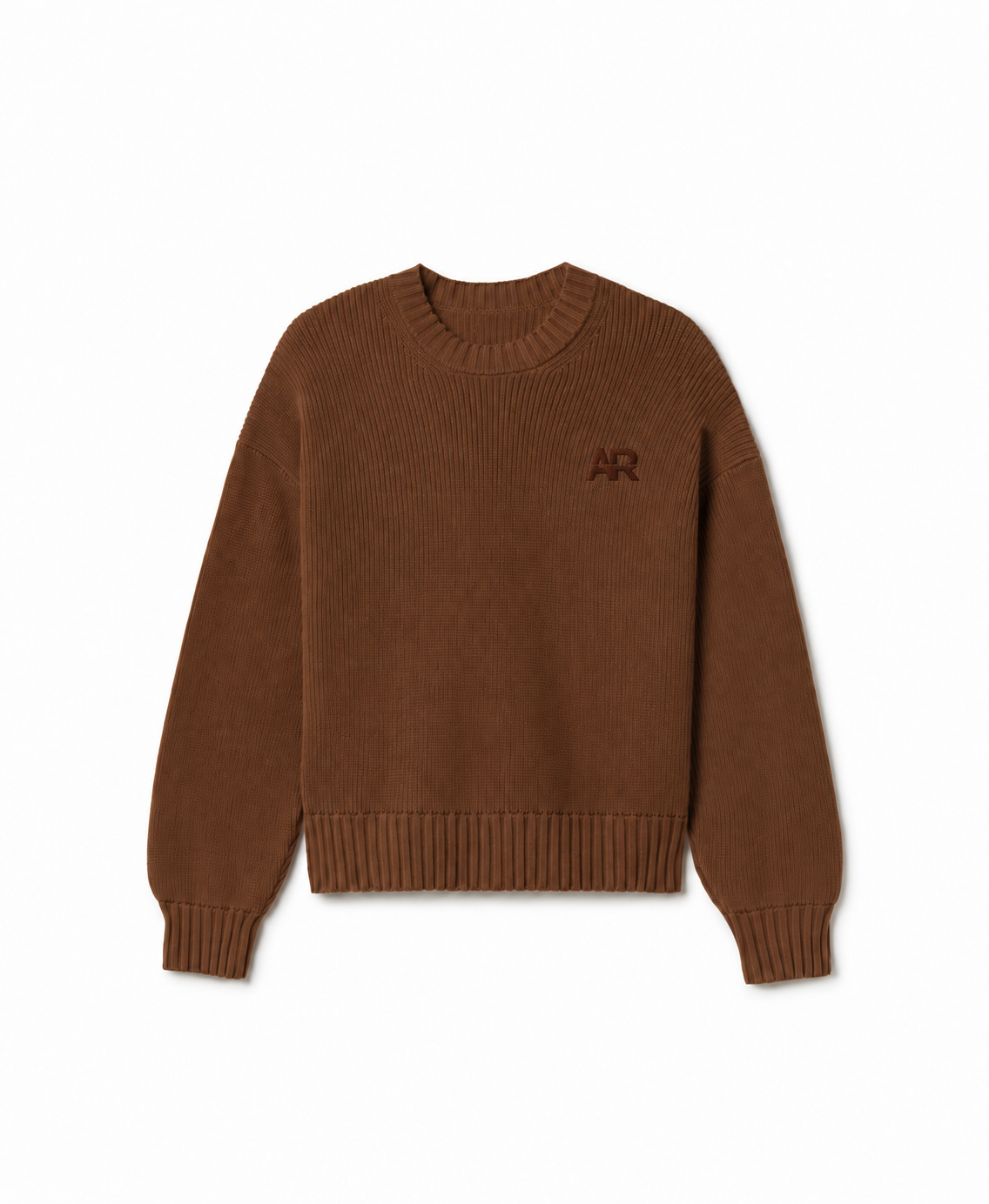 Textured Knit in Cigar